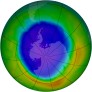 Antarctic Ozone 2011-10-21